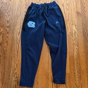 Nike Kids Navy Joggers with Black Panels